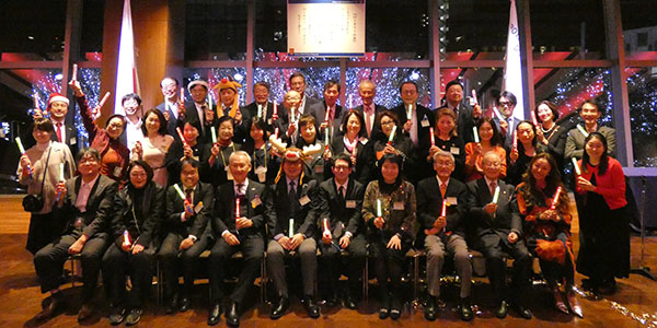 クリスマス夜間例会の様子6