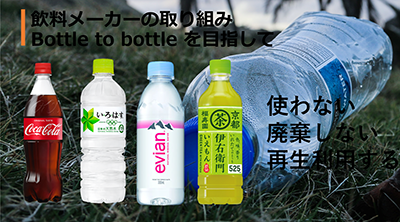 飲料メーカーの取り組み